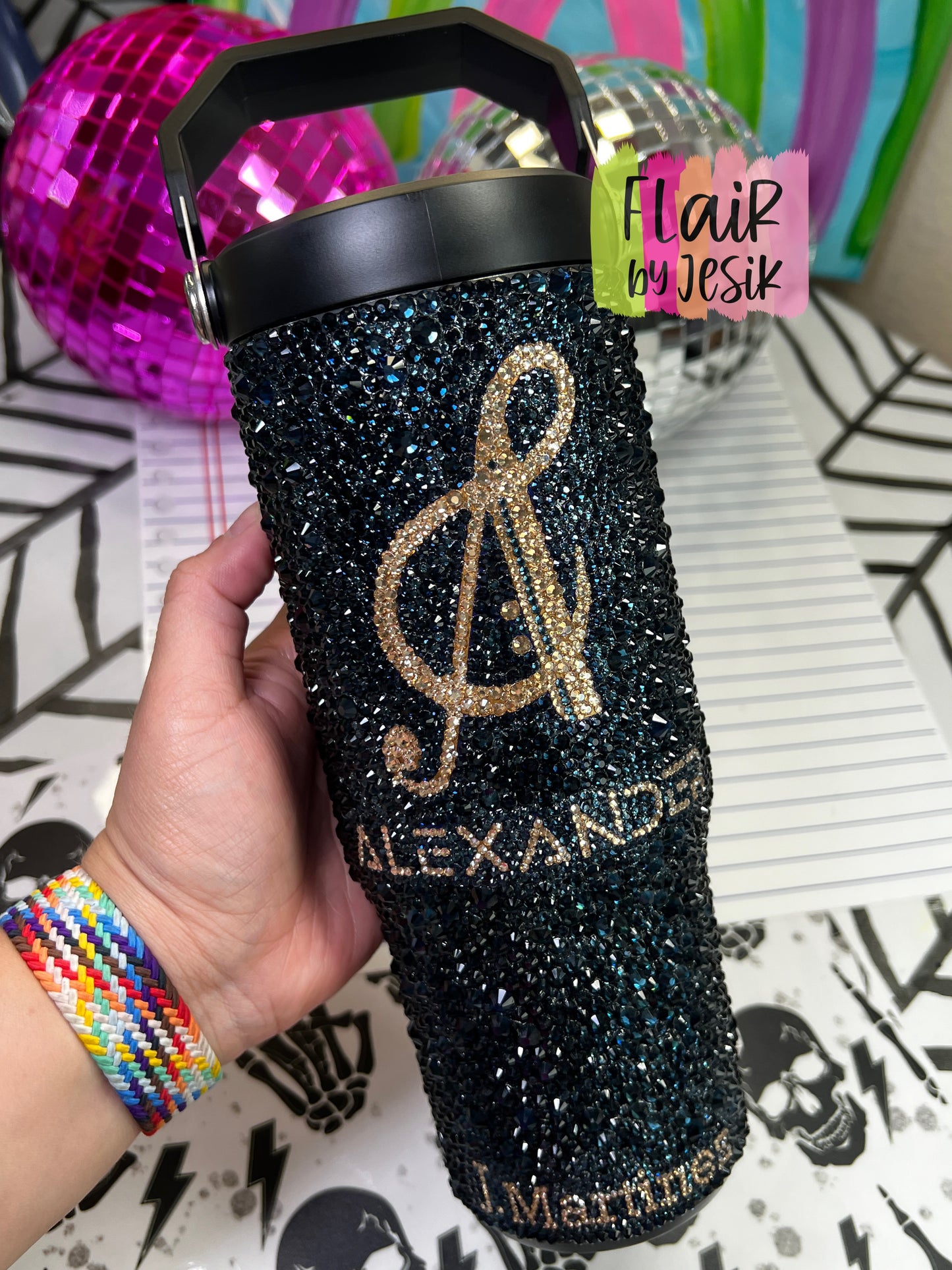 Blinged Water Bottle