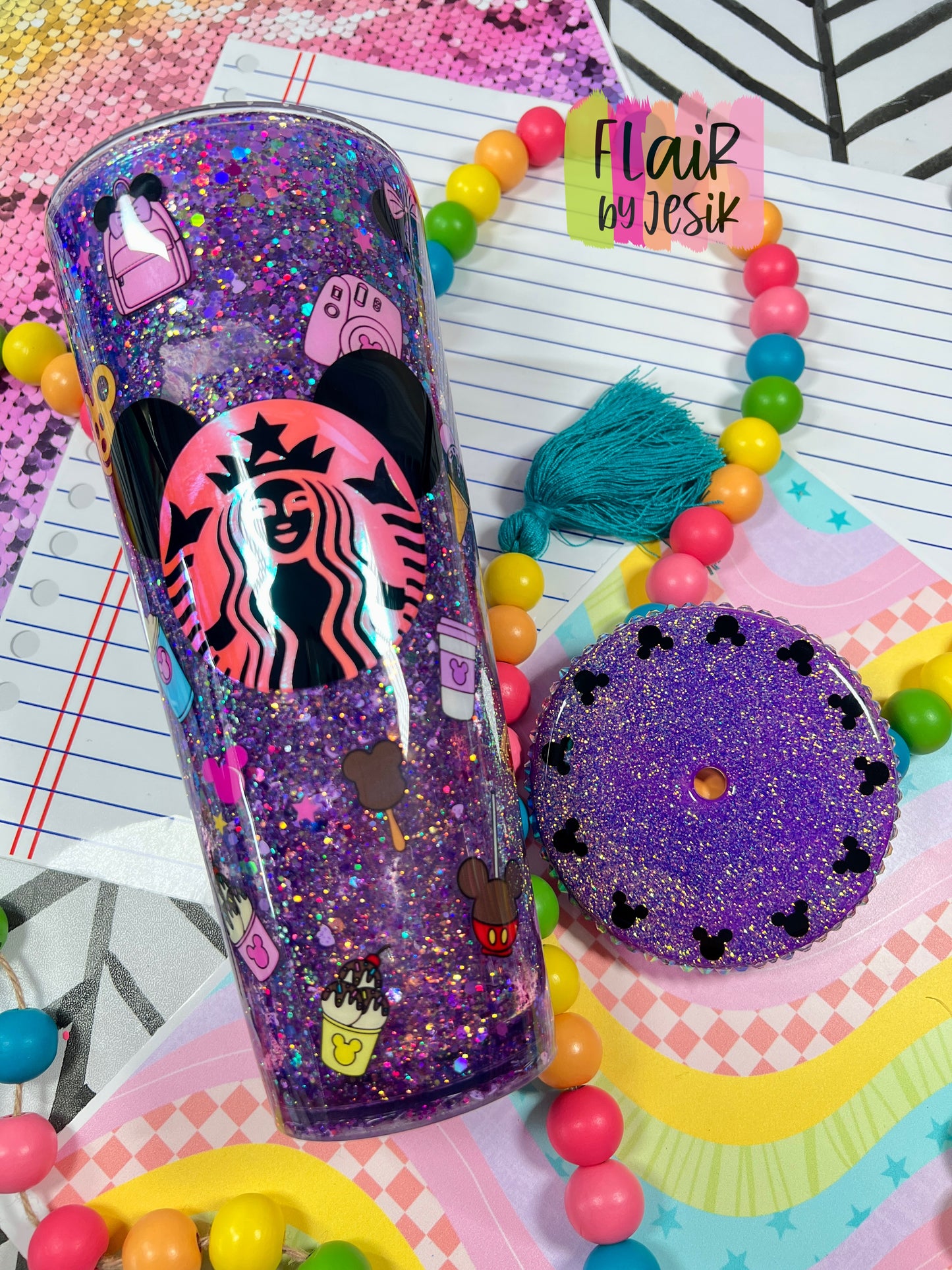 Personalized Snow Globe Tumbler